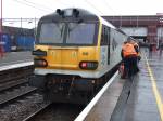 Class 92 No.92041 taking over the "Lancs Links" at Birmingham Int