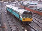 Class 142 No.142078 pulling away from Southport.