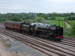 70013 "OLIVER CROMWELL"  @ Trowell Junction 10.05.2009