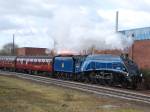 60007 SIR NIGEL GRESLEY Passing BURTON ON TRENT 14/03/2009