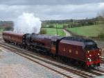 Duchess Of Sutherland 6233 @ Trowell 27/03/2009