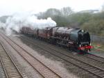 Duchess Of Sutherland 6233 @ Trowell 04.04.2009