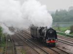 Duchess Of Sutherland 6233 @ TOTON 17/04/2009