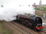 Duchess Of Sutherland 6233 @ TOTON 17/04/2009