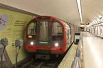 Waterloo and City Line 1992 stock at Bank Station