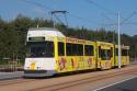 Kusttram Approaching Nieuwpoort
