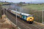 40145 crossing the Docker Viaduct, Cumbria