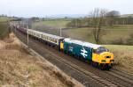 40145 crossing the Docker Viaduct, Cumbria