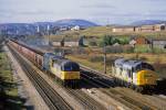 56001 56032 and 37284 at Llanwern