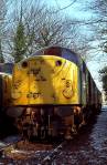 Crewe Works - Withdrawn Class 40s in Flag Lane Yard