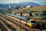 Eastbound HST approaching Llanwern