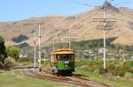 Christchurch Stephenson Tram No 1 at Ferrymead