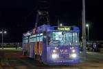 Blackpool centenary tram 648 at the Pleasure Beach