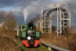 Bagnall 0-6-2T "Triumph" on the Sittingbourne and Kemsley Light R