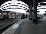 A4 NO 9 ENTERING YORK TRAIN SHED 22 08 07