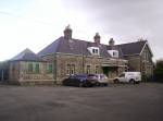 Bere Alston station forecourt 2008