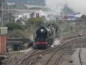 34046 and 5029 At Penzance