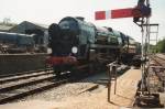 35027 at The Bluebell Railway