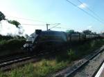 60019 Bittern on the rear of the ECS heading into The Cross