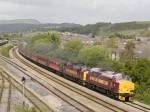 37670 & 37401 1Z51 Briton Ferry