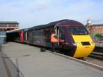 HST in X Country livery at Derby 16/02/2009.