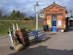 Silver Cross Pram at Quorn & Woodhouse Stn 22.02.2009