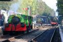 3 Steam Locos At Isfield. 6.10.13