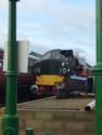 Class 37 At North Weald Late December 2011