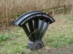 "mile wheel" on Middlewood Way. Bollington