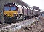 66093 passing Heck Ings Crossing