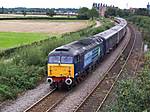 47712 @ Milford Sidings 37059 and 37423 at the front