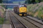 37401 on freight at Pleasington station 05.08.2009