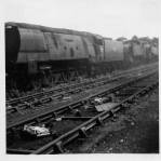 4-6-2 Battle of Britain Class 34072 257 Squadron on Barry scrapyard