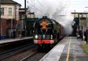 60163 Tornado On Royal Train Leyland 04.02.2010