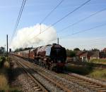 6233 Duchess of Sutherland, Leyland station 08.08.2009