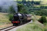 90733 approaches Oakworth 05.07.2009