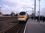 Eurostar at Calais Ville.