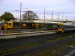 DFT7307 and DFT7282 hauling a freight train