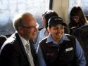 Mayor And Train Manager
