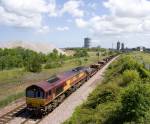 66116 Approaching South Bank from Corus Works Redcar
