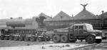 63601 at Loughborough (Mid) Goods Yard en route to Leicester Museum. C.1972