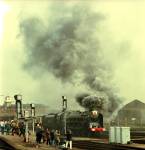 71000 leaving Derby on acceptance test run 14.03.1990