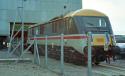 89001 At Brush Traction Loughborough. 04.10.1986.