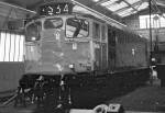 D5404 in the paint shop at Derby Works. 1971.