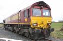 Close Up Of 66207 At Foxton Exchange Sidings