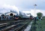 Mayflower & Scotsman at Hellifield