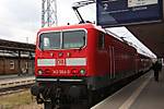 Train at wurmunde North eastern Germany