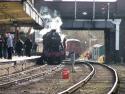 Renumbered 48305 Enters Loughborough