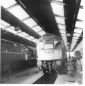 Interior Of Cricklewood Diesel Shed 1962