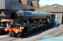 Flying Scotsman In Haworth Yard Kwvr